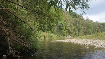 rafting tour on sok river in thailand
