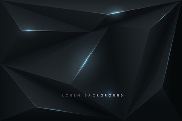 Geometric black background