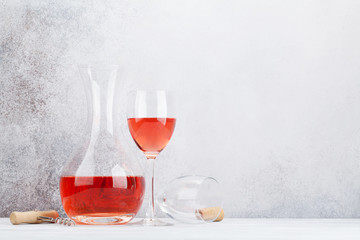 Rose wine