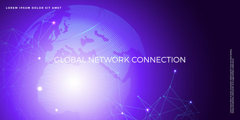 5G 테크놀로지 ,미래기술 백그라운드,빅 데이터 백그라운드