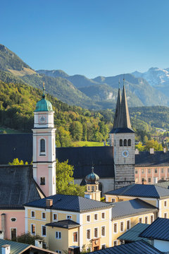 Church of St. Peter by Jenner Mountain in Berchtesgaden, Germany