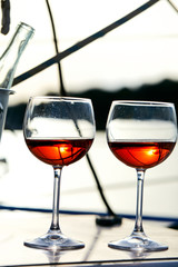 glasses of wine