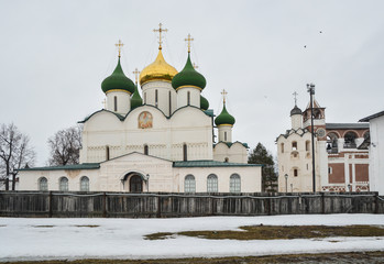 Fototapeta na wymiar Orthodox Church in spring.