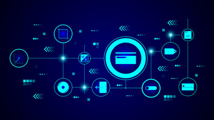 Credit Card web icon. From web set