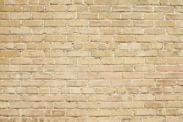 Old beige brick wall background texture - 259192928