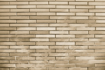 Obraz premium Old beige brick wall background texture