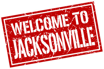 welcome to Jacksonville stamp