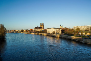 Magdeburg an der Elbe in Sachsen-Anhalt