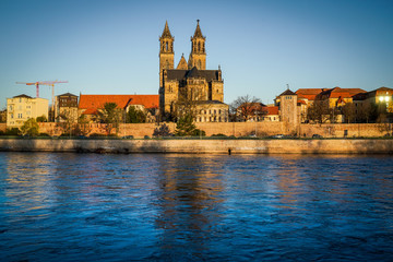 Magdeburg an der Elbe in Sachsen-Anhalt