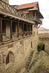 David Gareja, a rock-hewn Georgian Orthodox monastery complex located in the Kakheti region, Georgia.