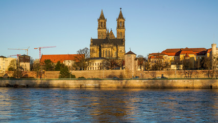 Magdeburg an der Elbe in Sachsen-Anhalt