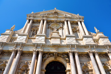 church Santa Maria di Nazareth in Venetian Baroque style, Venice Italy