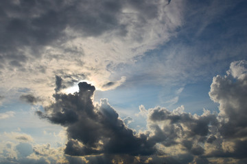 nuages ciel climat météo environnement ozone