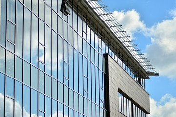 Office building close up