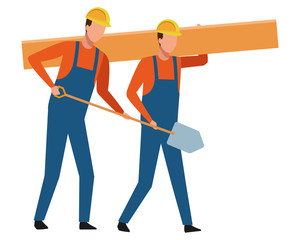 Construction teamwork avatar
