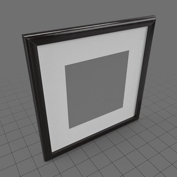 Blank art frame