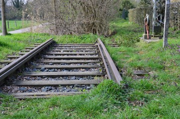Reste einer Bahnstrecke, Brüggen-Born