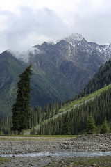 Tian Shan Mountains, Kyrgyzstan, Central Asia