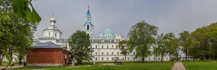Fototapeta na wymiar Valaam Spaso-Preobrazhensky monastery