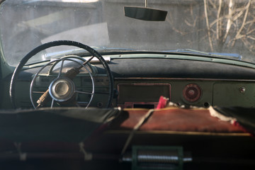 old vintage car day light 
