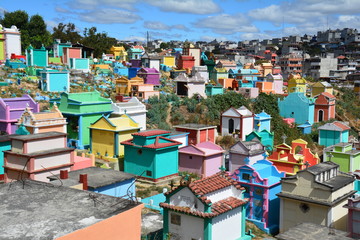 Cimetière Coloré Chichicastenango Guatemala