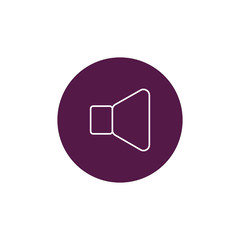 volume louder icon vector