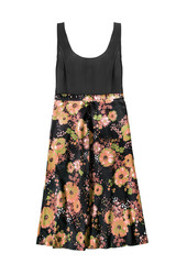 Floral dress isolated