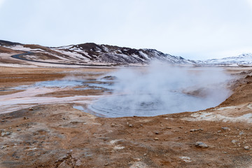 Icelandic geothermal area