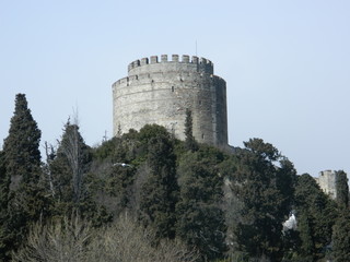 Turkey. Istanbul. Tower of the fortress Rumelihisar