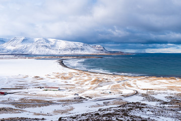 Iceland coast line