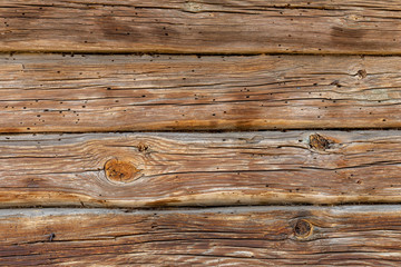 Naklejka premium The old wood texture with natural patterns