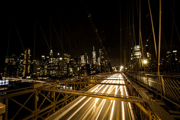 Fototapeta na wymiar New York City long exposure