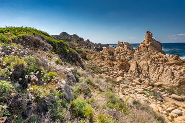 Costa Paradiso, Sardinien landscape