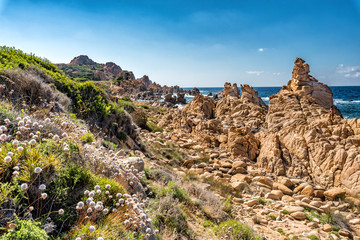 Fototapeta na wymiar Costa Paradiso, Sardinien landscape