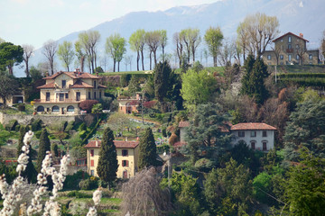 Bergamo, Italy. Italian sping