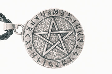 Pentacle necklace. - 259222785