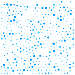 Vector colorful dotted seamless pattern. Multicolored decorative design card.Holiday pattern abstract background. Isolated dots for your design.