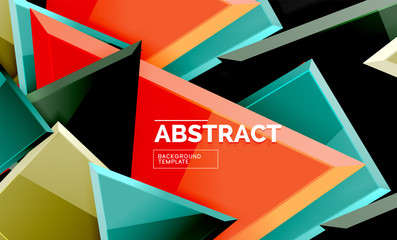 Shiny style geometric background