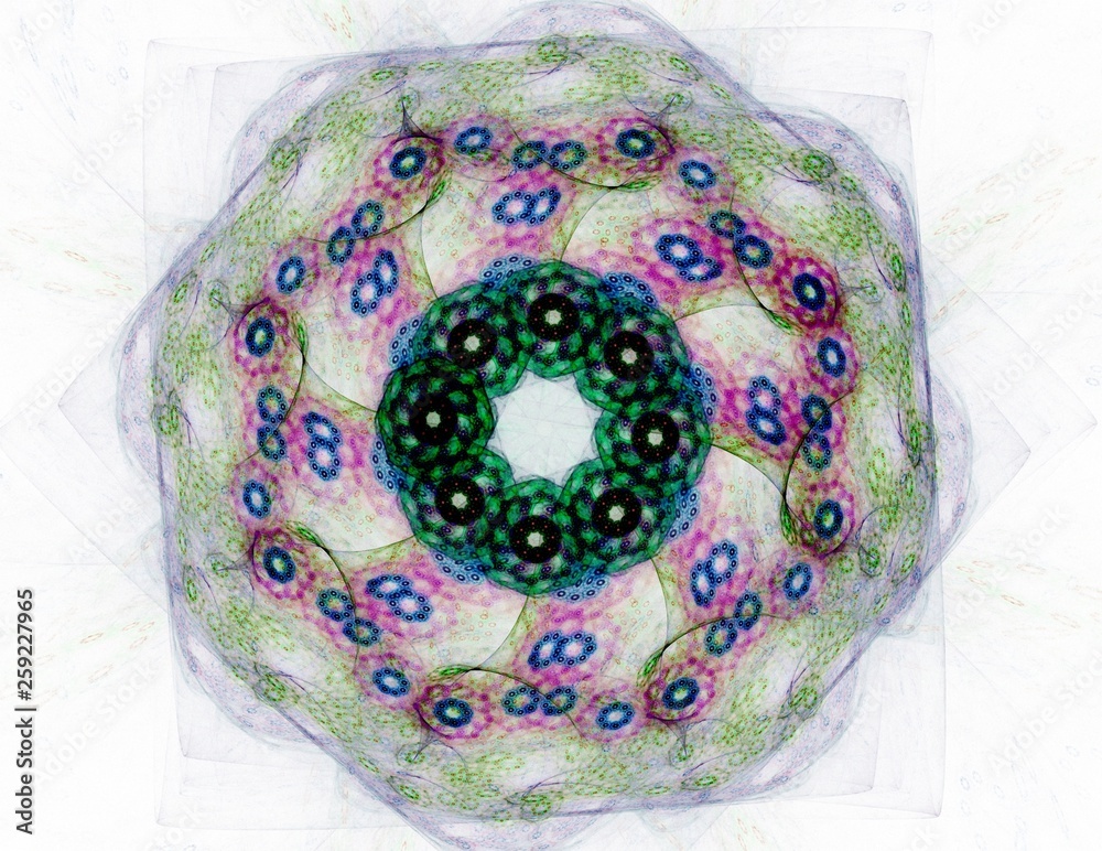 Poster the colors in the series, fancy paint. background consists of fractal color texture and is suitable 