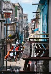 Neighborhood in Havana, Cuba 