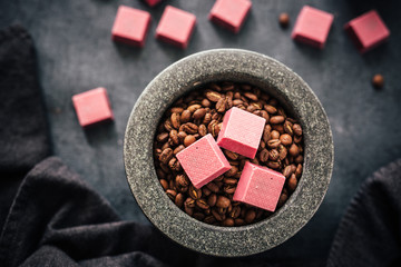 Cold Brew Ruby Chocolate Truffle Candy