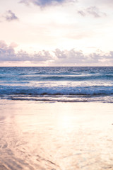 sunset sea in thailand