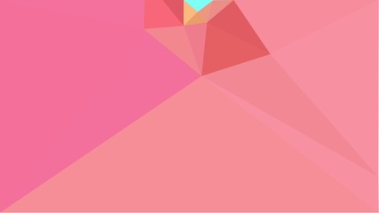 abstract geometric background with colorful triangles for texture and wallpaper with copy space for text