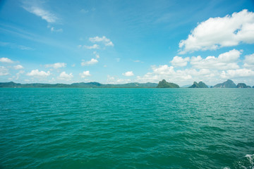 Fototapeta na wymiar sea in Thailand