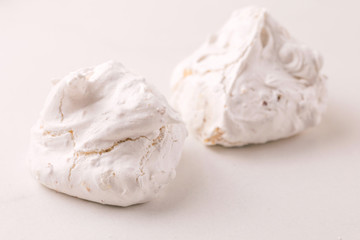 dessert. French meringues with nuts, pistachios