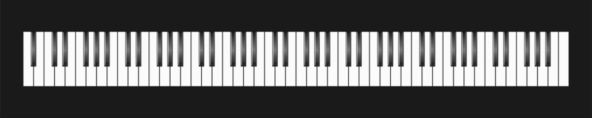 Klavier Tastatur Vektor Grafik