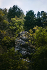 rock in the mountains