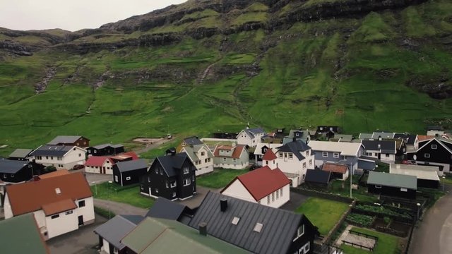  Tjornuvik &ndash; beautiful town in the Faroe Islands, sit on the north coast of Streymoy