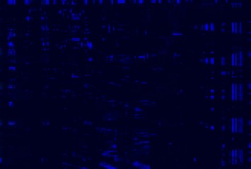 Glitch vhs blue noise abstract,  technology grunge.