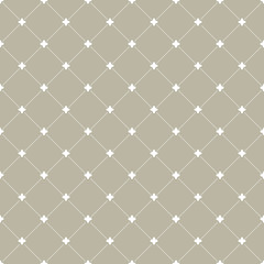 Geometric dotted vector pattern. Seamless abstract modern beige and white texture for wallpapers and backgrounds